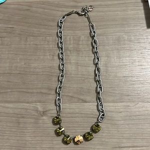 Sabika mixed materials Swarovski necklace